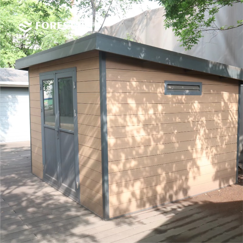 Gardening Tools - โรงเก็บเครื่องมือโลหะประสิทธิภาพสูง D2833 ขนาด 3x3 เมตร สีเขียว