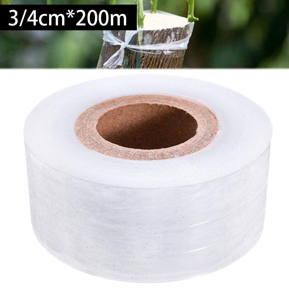 Grafting Tape - 1 ม้วน 200 เมตรของเทปยืดได้สำหรับการต่อกิ่ง ต้นไม้ในสวน มะเขือเทศ
