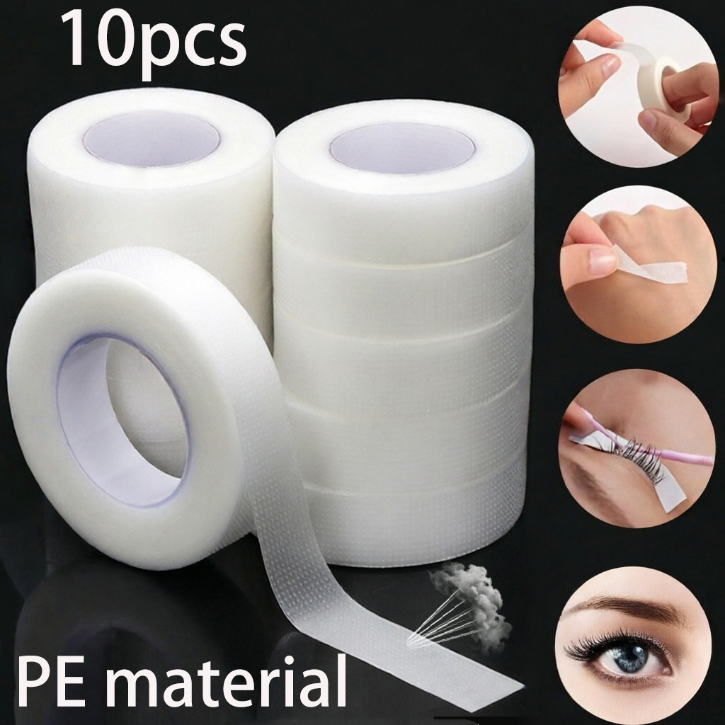 Grafting Tape - 10 ม้วน 9 ม. เทปต่อขนตา PE
