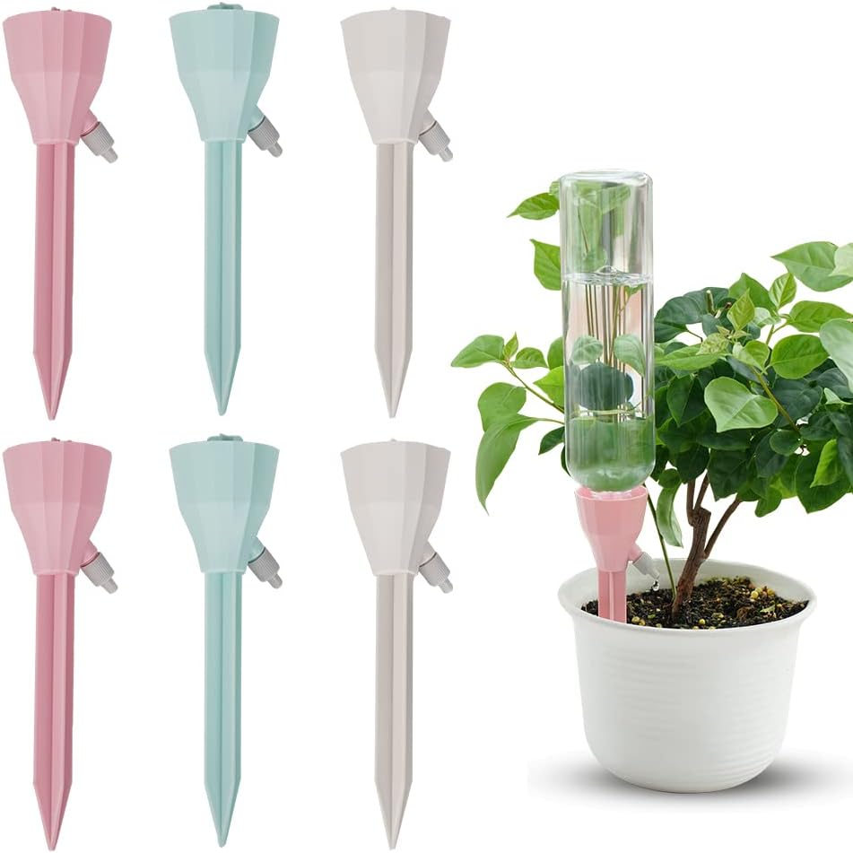 Automatic Plant Waterer - ระบบน้ำหยดอัตโนมัติ หัวน้ำหยดปรับระดับได้ รดน้ำต้นไม้ในกระถาง โรงเรือน และสวน