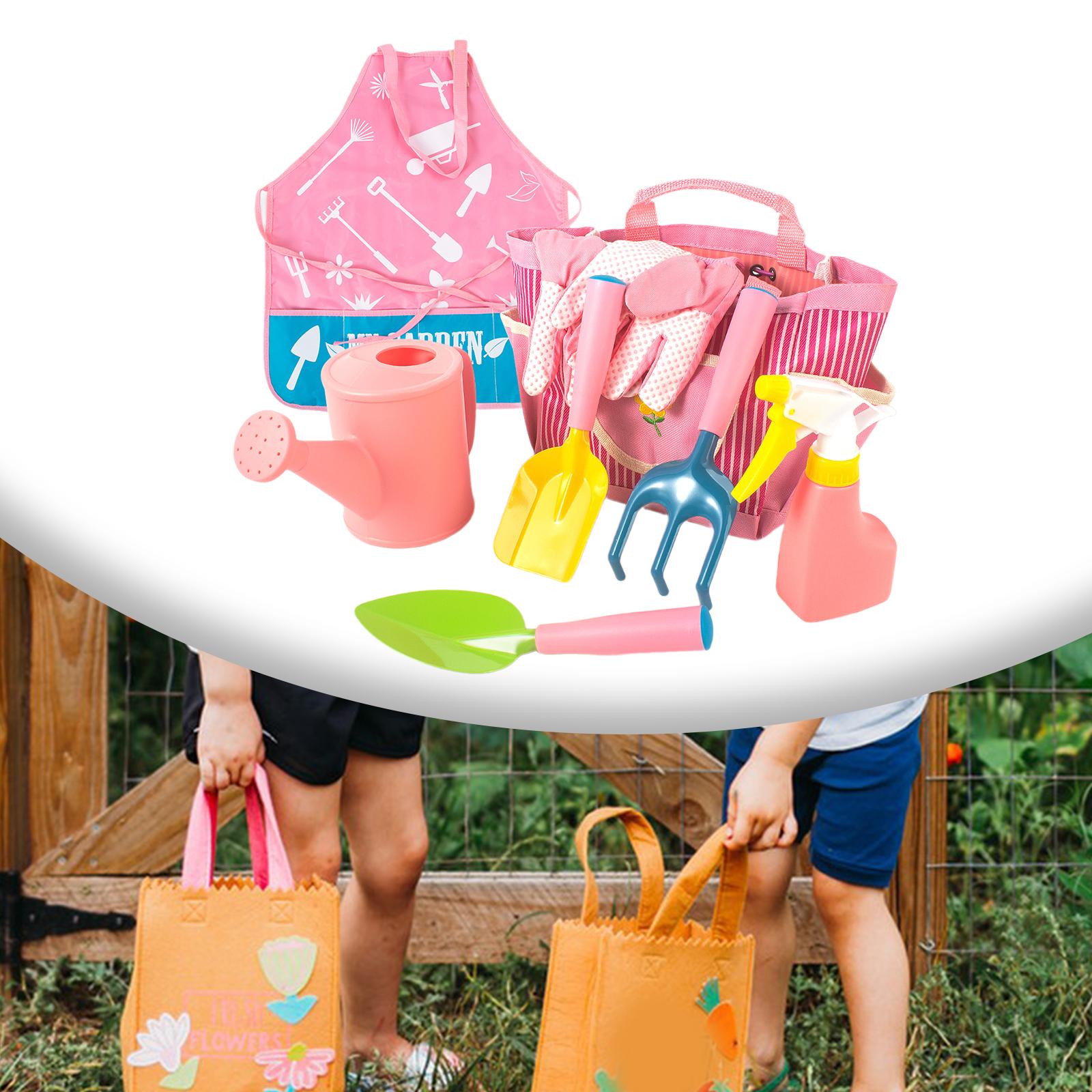 Gardening Tools Set Gift - ชุดเครื่องมือทำสวนสำหรับเด็ก ชุดของขวัญ เครื่องมือทำสวนแบบเบา ใช้งานง่าย สำหรับขุดทราย ปลูกดอกไม้