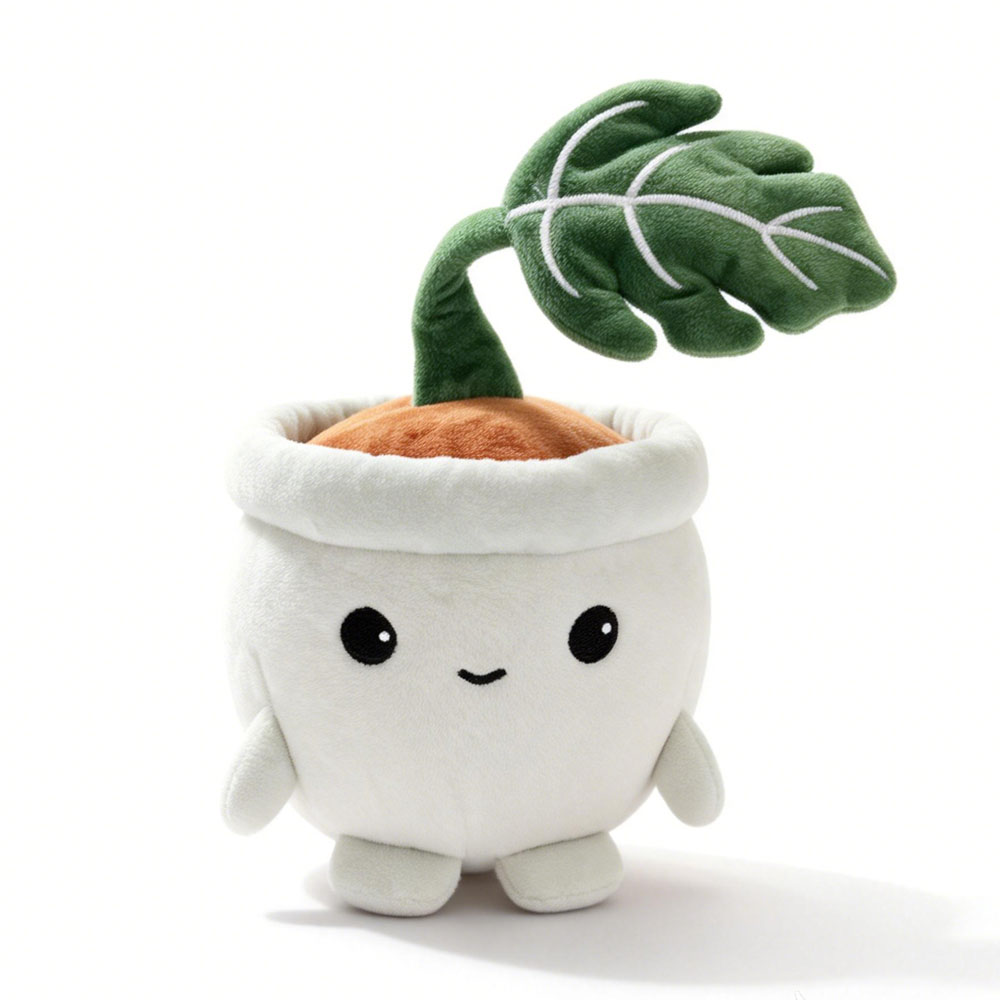 Gardening Tools Cute - ตุ๊กตาต้นมอนสเตอร่าในกระถางสุดน่ารัก, ตุ๊กตาต้นสวิสชีสแบบนุ่มนิ่ม, ตุ๊กตาต้นไม้ปลอมในกระถาง, ของตกแต่งโต๊ะทำงานที่บ้าน/ออฟฟิศ, ของขวัญ