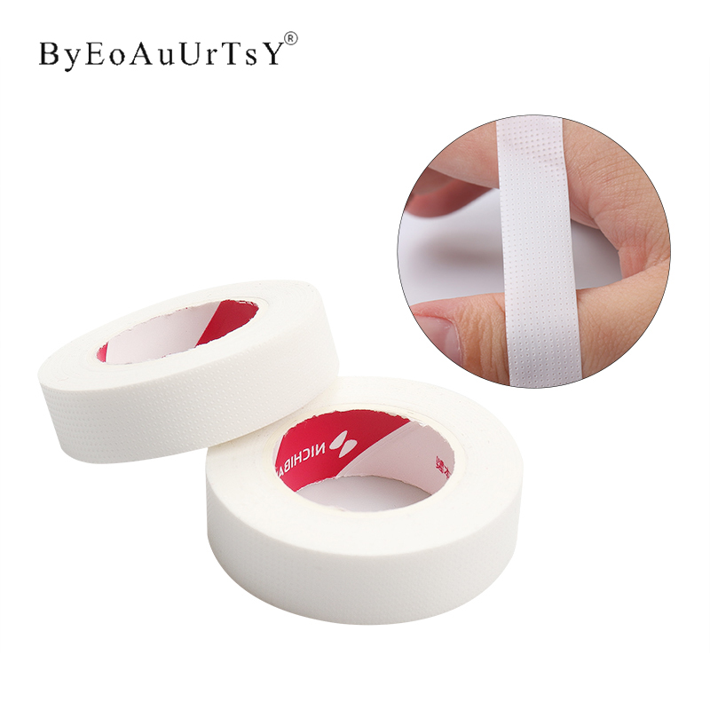 Grafting Tape - เทปกาวต่อขนตา 1 ชิ้น แผ่นยกขนตาแบบญี่ปุ่น แผ่นรองต่อขนตาแบบระบายอากาศ เทปทางการแพทย์แบบรูพรุนขนาดเล็ก
