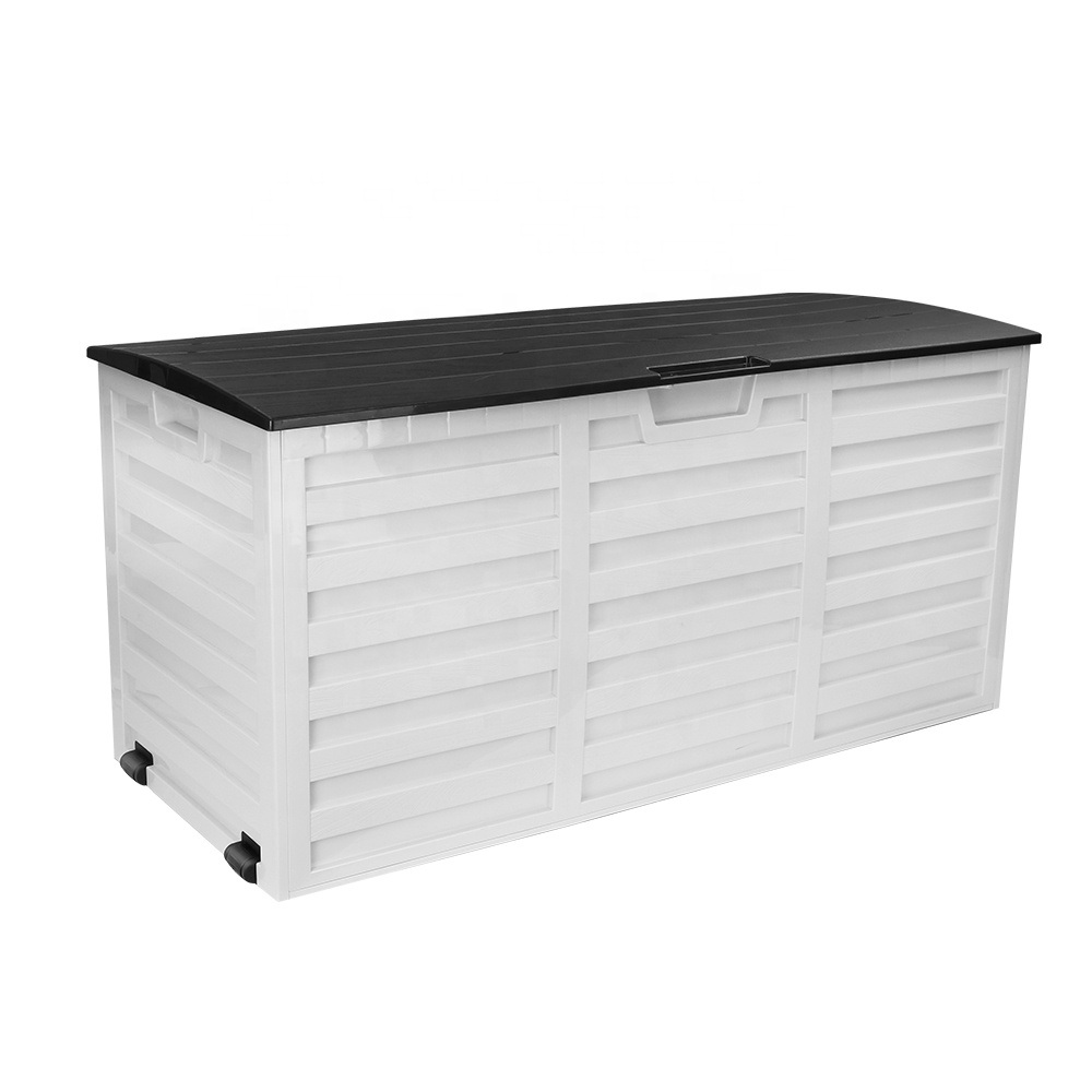 Gardening Tools Storage - กล่องเก็บของในสวนแบบมีกุญแจล็อค กล่องเก็บของพลาสติกสำหรับสวน กล่องเก็บของเล่นเด็ก กล่องเก็บอุปกรณ์ในสวน กล่องเก็บของสำหรับลานบ้าน