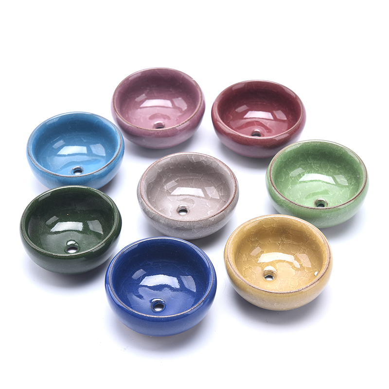 Gardening Tools Cute - น่ารัก Ice-Crack Glaze ดอกไม้เซรามิค Succulent Planter