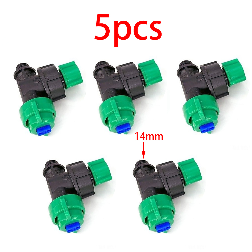 Gardening Yard Tools - 5 ชิ้นสเปรย์อุปกรณ์ท่อท่อ Clamp, ป้องกันหยดรดน้ําสวน, การเกษตร Sprayer