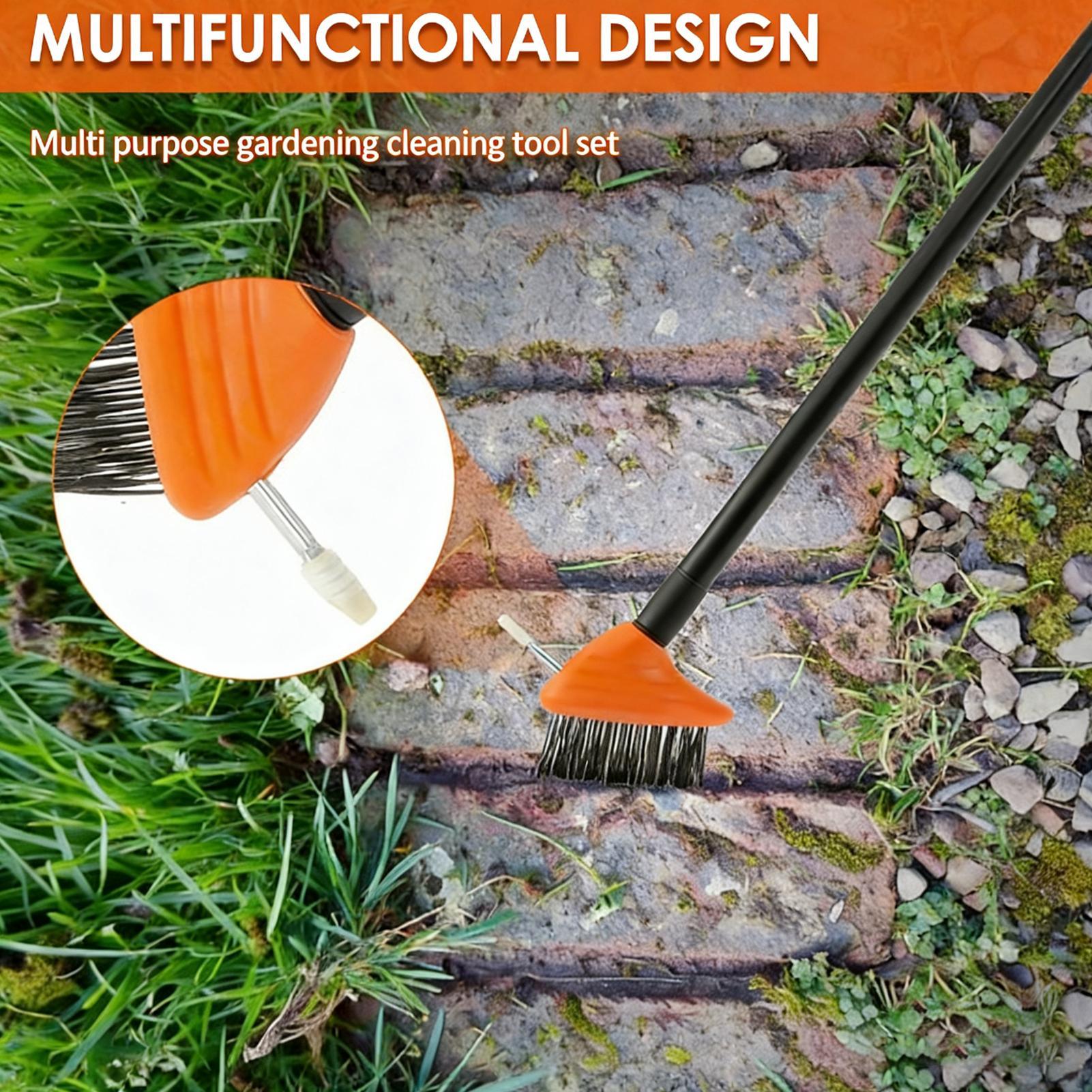 Gardening Tools For Elderly - เครื่องมือกำจัดหญ้า ชุดเครื่องมือทำความสะอาดสวน แปรงกำจัดหญ้าสำหรับผู้สูงอายุ สนามหญ้า สวน ทางเดินรถ