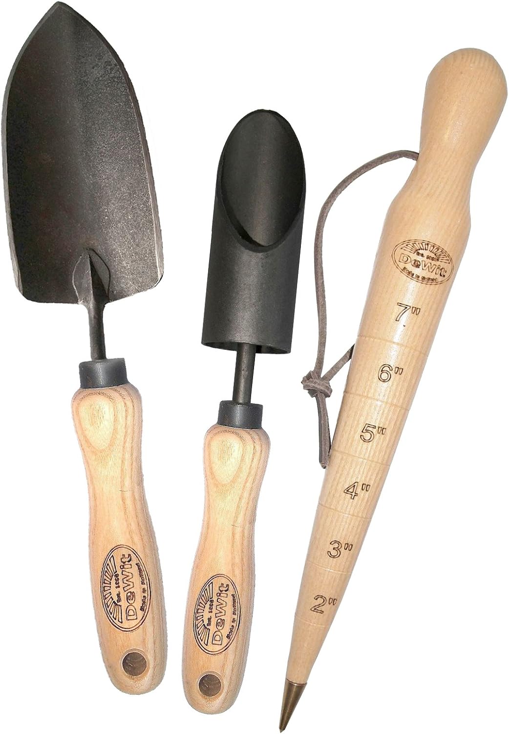 Gardening Tools Set Gift - ชุดของขวัญปลูกต้นไม้แบบ 3 ชิ้น – เครื่องมือทำสวนคุณภาพพรีเมียม พร้อมกระถางปลูกต้นไม้แบบหลอดสำหรับปลูกอมาริลลิส,