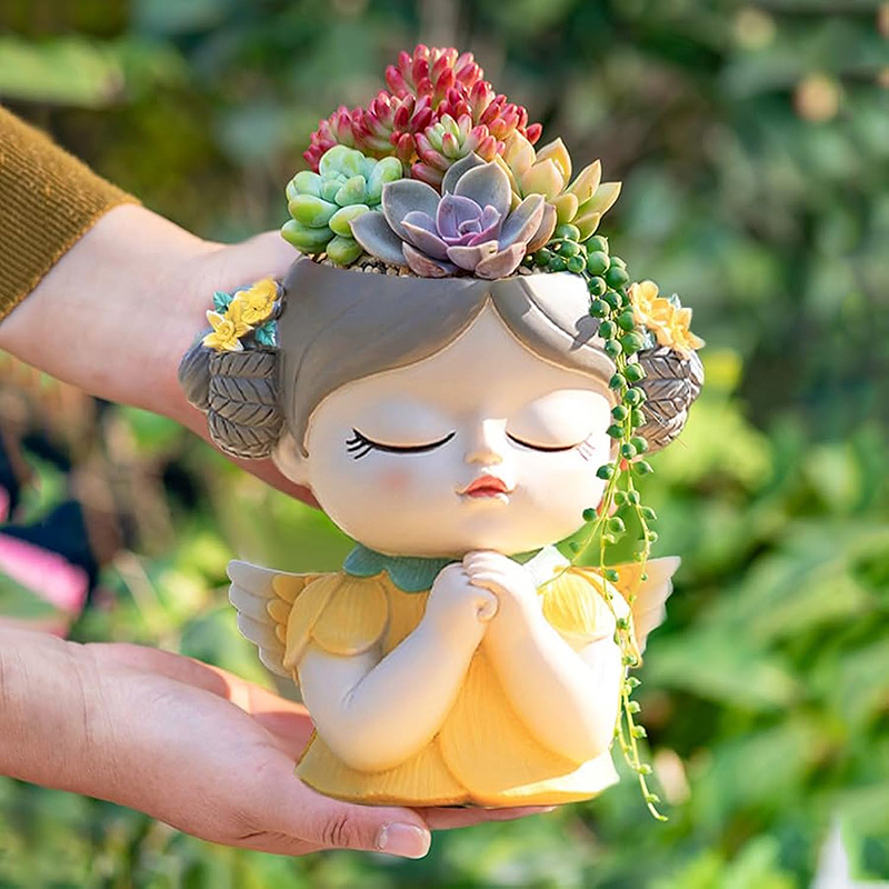 7 นิ้วน่ารัก Angel Girl Face P - Gardening Tools Cute บทวิจารณ์และราคา