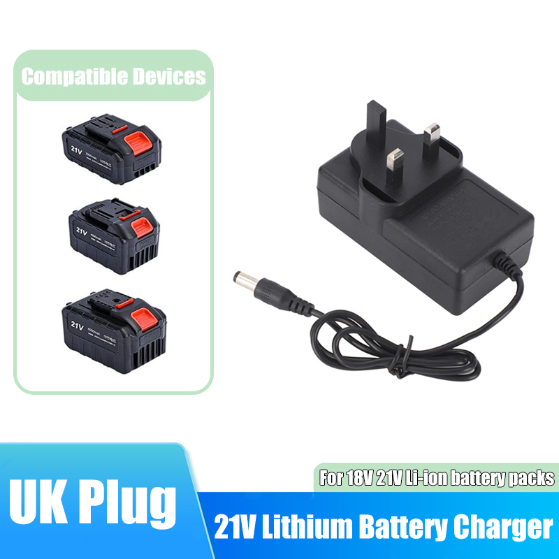 ปลั๊กอังกฤษ 21V 2A เครื่องชาร์ - Gardening Tools Uk บทวิจารณ์และราคา