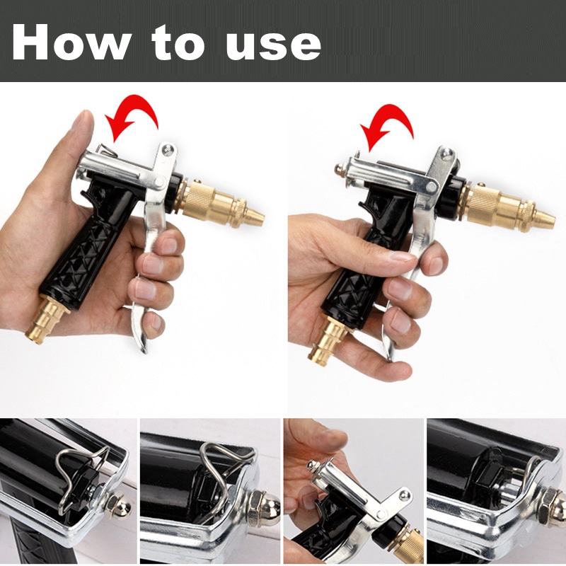 น้ำทองแดงปืนสำหรับล้างรถสวนชลป - Gardening Tools Youtube บทวิจารณ์และราคา