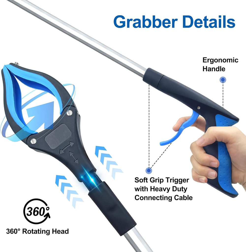 ที่จับขยะแบบพับได้พร้อมที่จับย - Gardening Tools For Elderly บทวิจารณ์และราคา