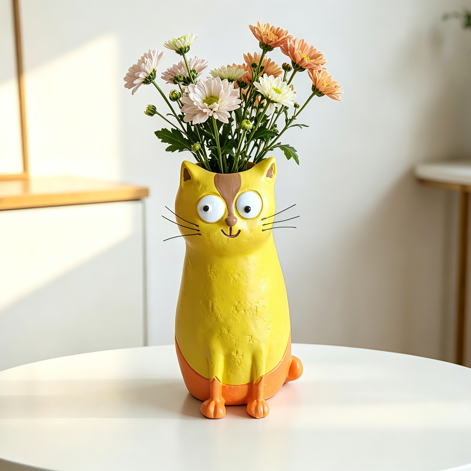 แจกันเรซิ่นรูปแมว ของตกแต่งบ้า - Gardening Tools Cute บทวิจารณ์และราคา