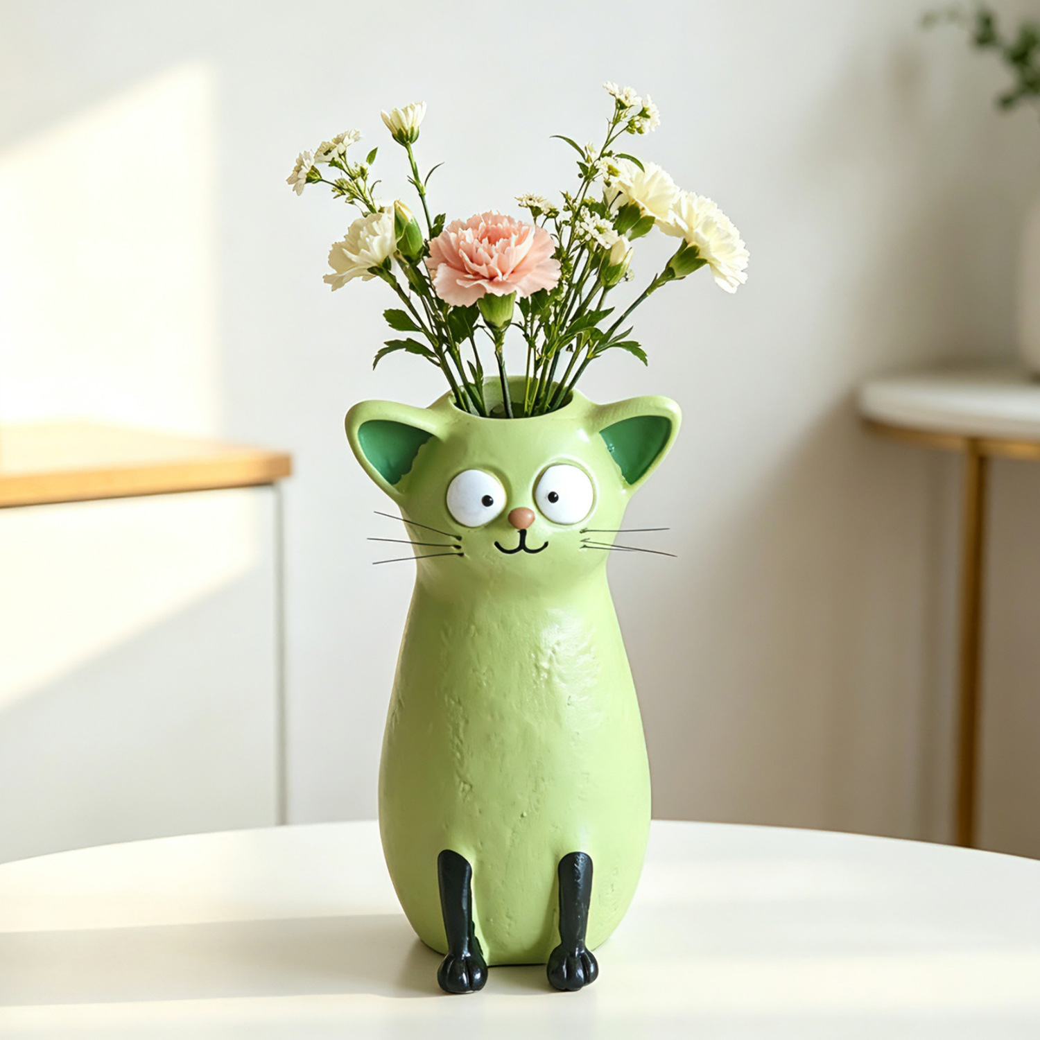 แจกันเรซิ่นรูปแมว ของตกแต่งบ้า - Gardening Tools Cute บทวิจารณ์และราคา