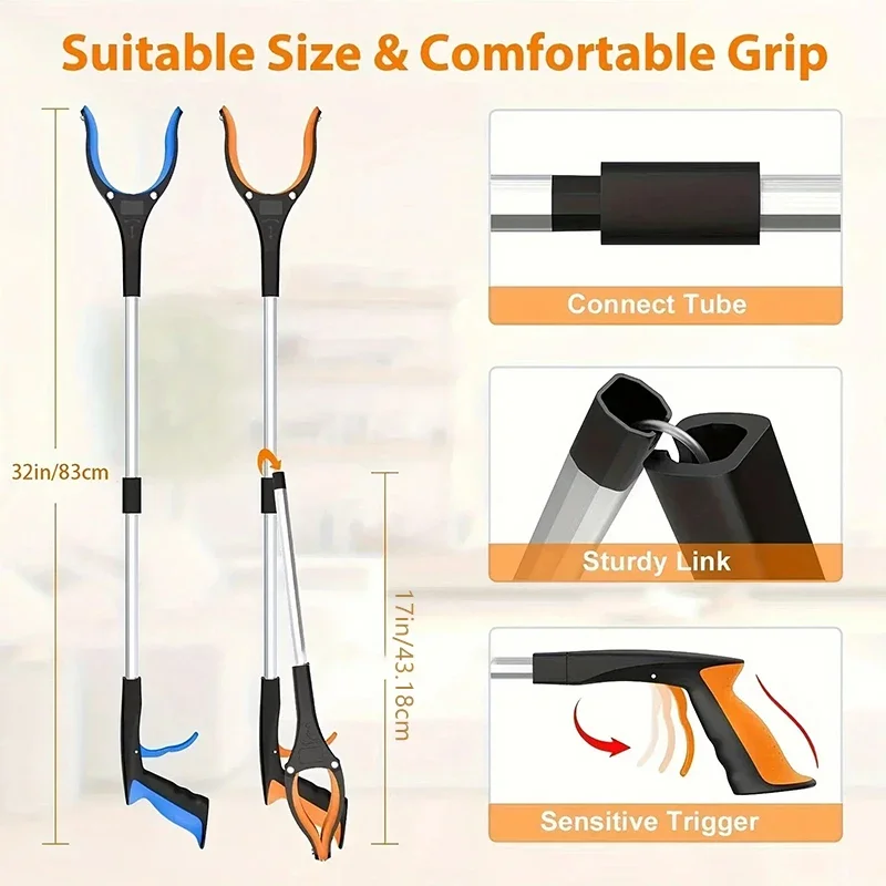 ที่คีบจับของแบบพับได้ ขนาด 32  - Gardening Tools For Elderly บทวิจารณ์และราคา