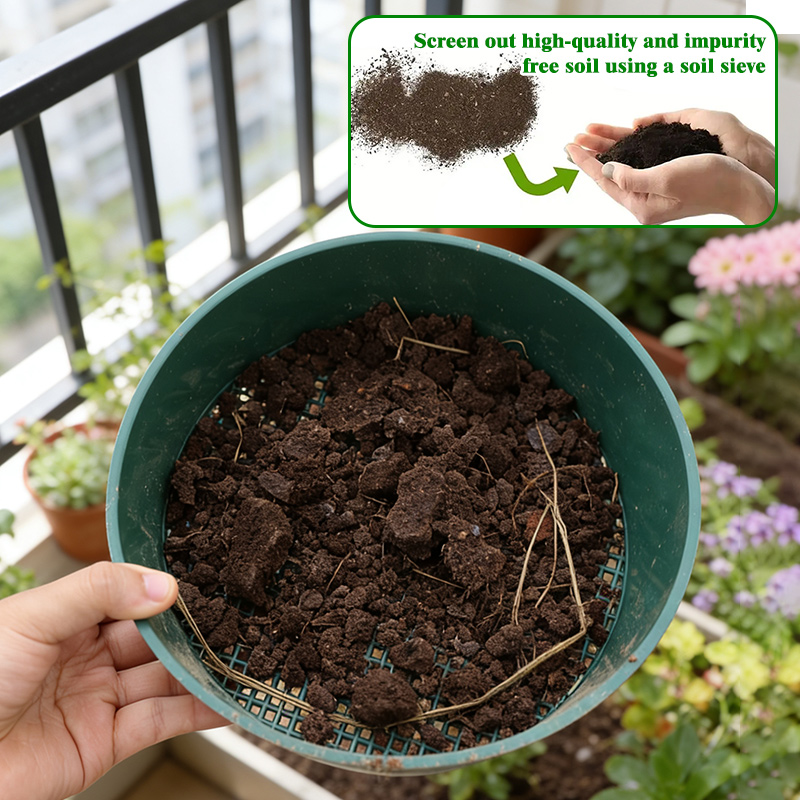 【อุปกรณ์ทำสวนที่ต้องมี】ตะแกรงก - Garden Sieve Soil บทวิจารณ์และราคา