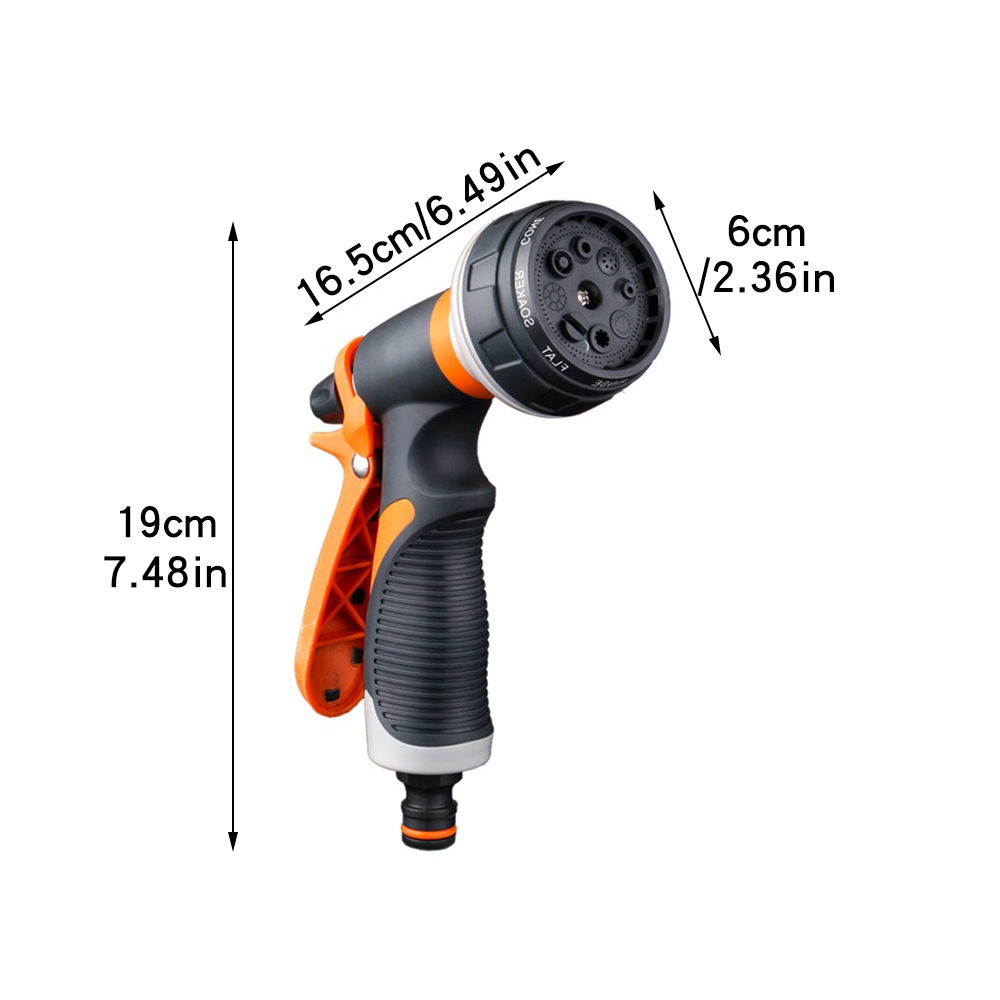 8 รูปแบบสวนน้ําปืนหัวฉีด Mutif - Gardening Tools Youtube บทวิจารณ์และราคา