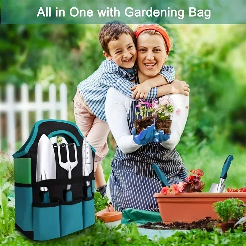 ชุดเครื่องมือทำสวน 7 ชิ้น ทนทา - Gardening Tools Set Gift บทวิจารณ์และราคา