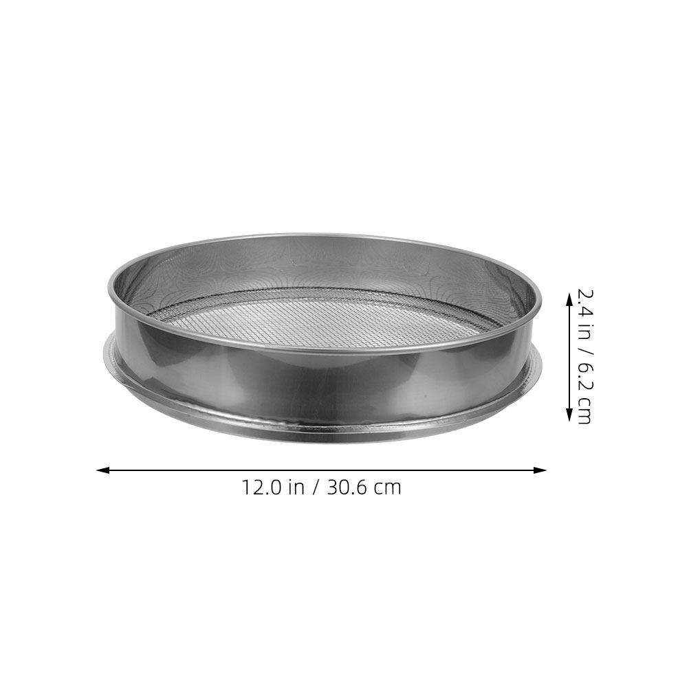 ตะแกรงกรองดินสแตนเลสทรงกลม สำห - Garden Sieve Soil บทวิจารณ์และราคา