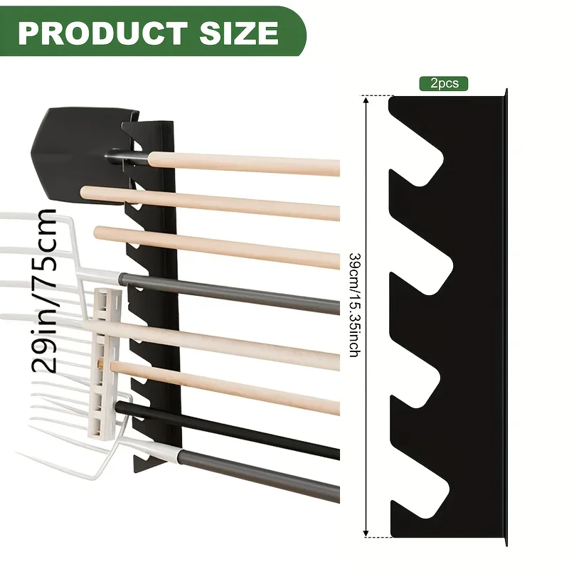 ที่แขวนอุปกรณ์ทำสวนโลหะแบบหนาพ - Gardening Tools Organizer บทวิจารณ์และราคา