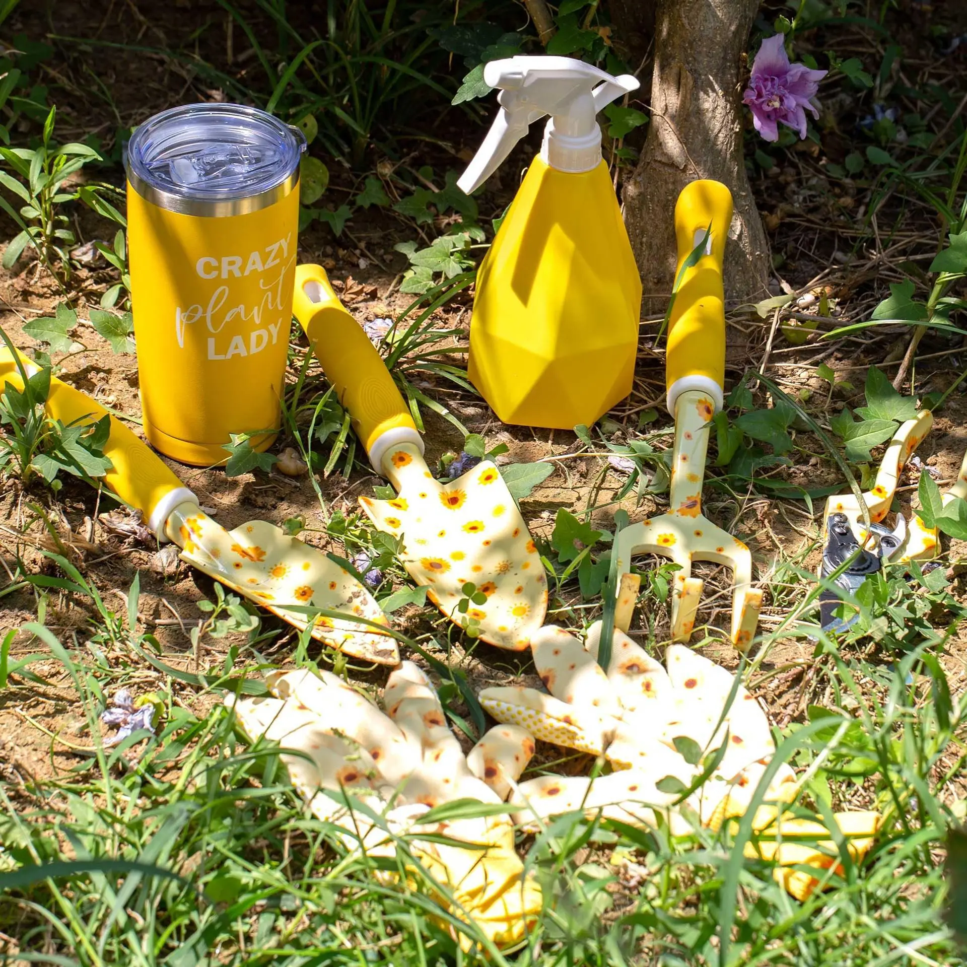 ชุดเครื่องมือทำสวนที่ทนทาน ชุด - Gardening Tools Cute บทวิจารณ์และราคา