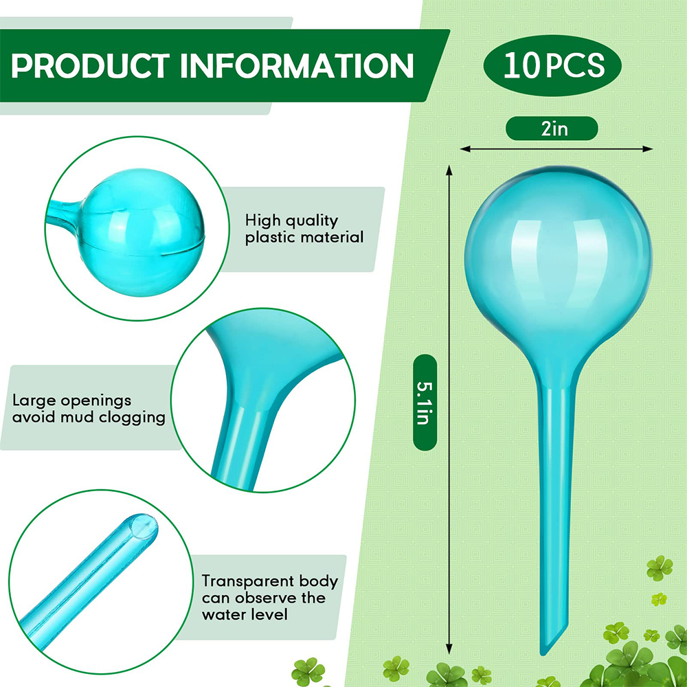 เครื่องป้อนน้ําพืช ลูกบอลพลาสต - Automatic Plant Waterer บทวิจารณ์และราคา