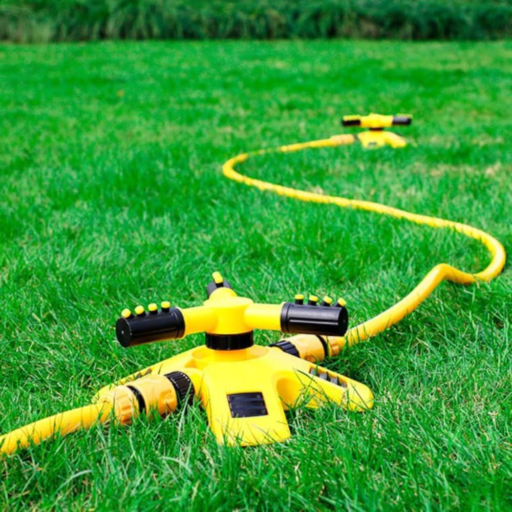 สปริงเกอร์หมุนอัตโนมัติ 360 อง - Gardening Yard Tools บทวิจารณ์และราคา