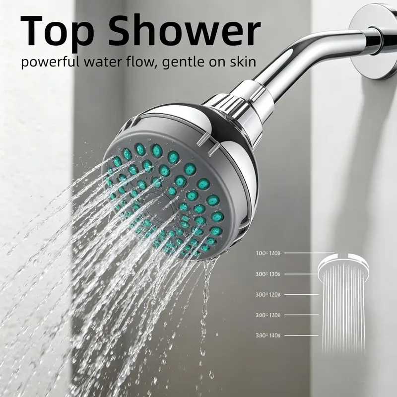 หัวฝักบัวอาบน้ำอเนกประสงค์คุณภ - Gardening Tools บทวิจารณ์และราคา