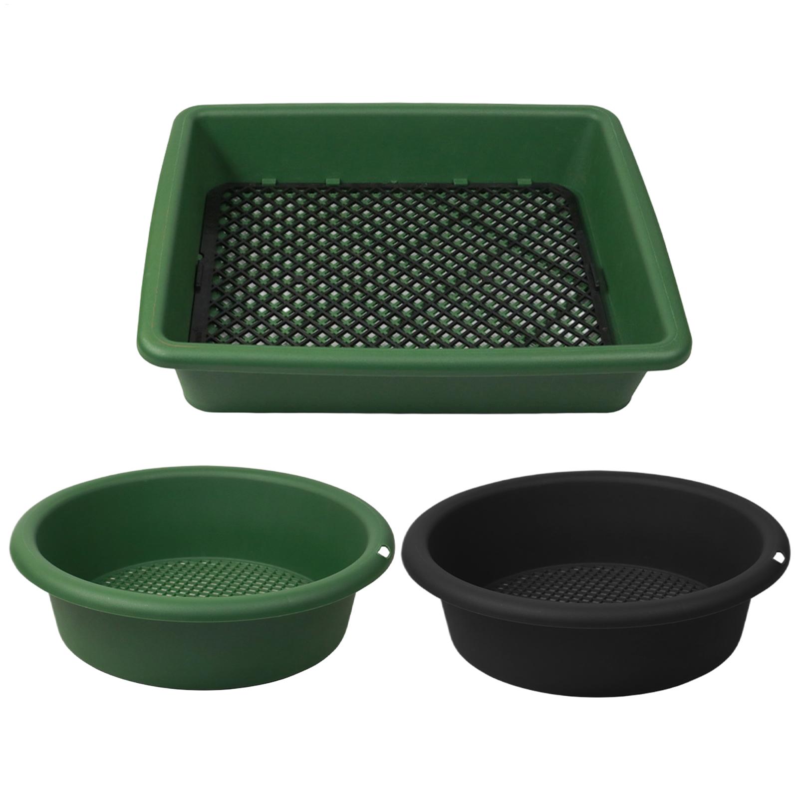 ตะแกรงร่อนแร่แบบกันสนิม ตะแกรง - Garden Sieve Soil บทวิจารณ์และราคา