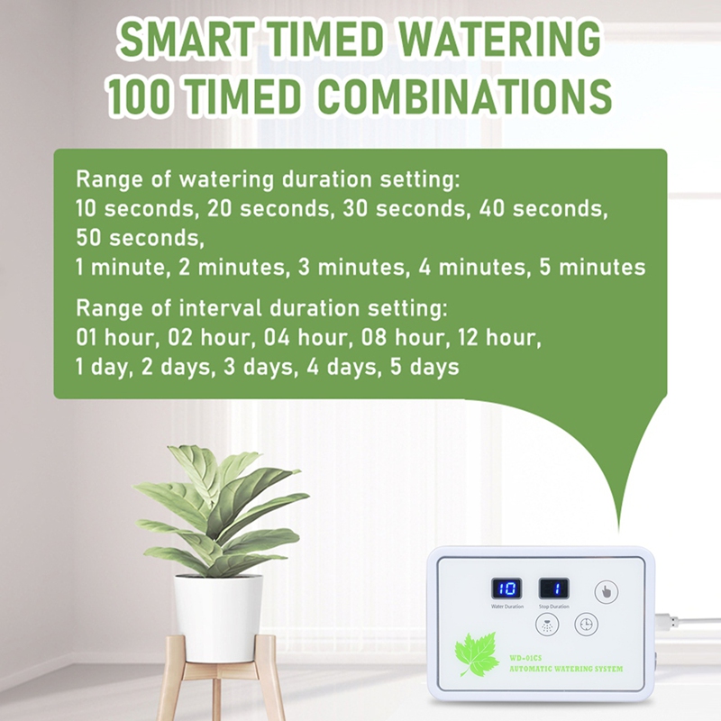 ระบบรดน้ำอัตโนมัติ ตัวตั้งเวลา - Automatic Plant Waterer บทวิจารณ์และราคา