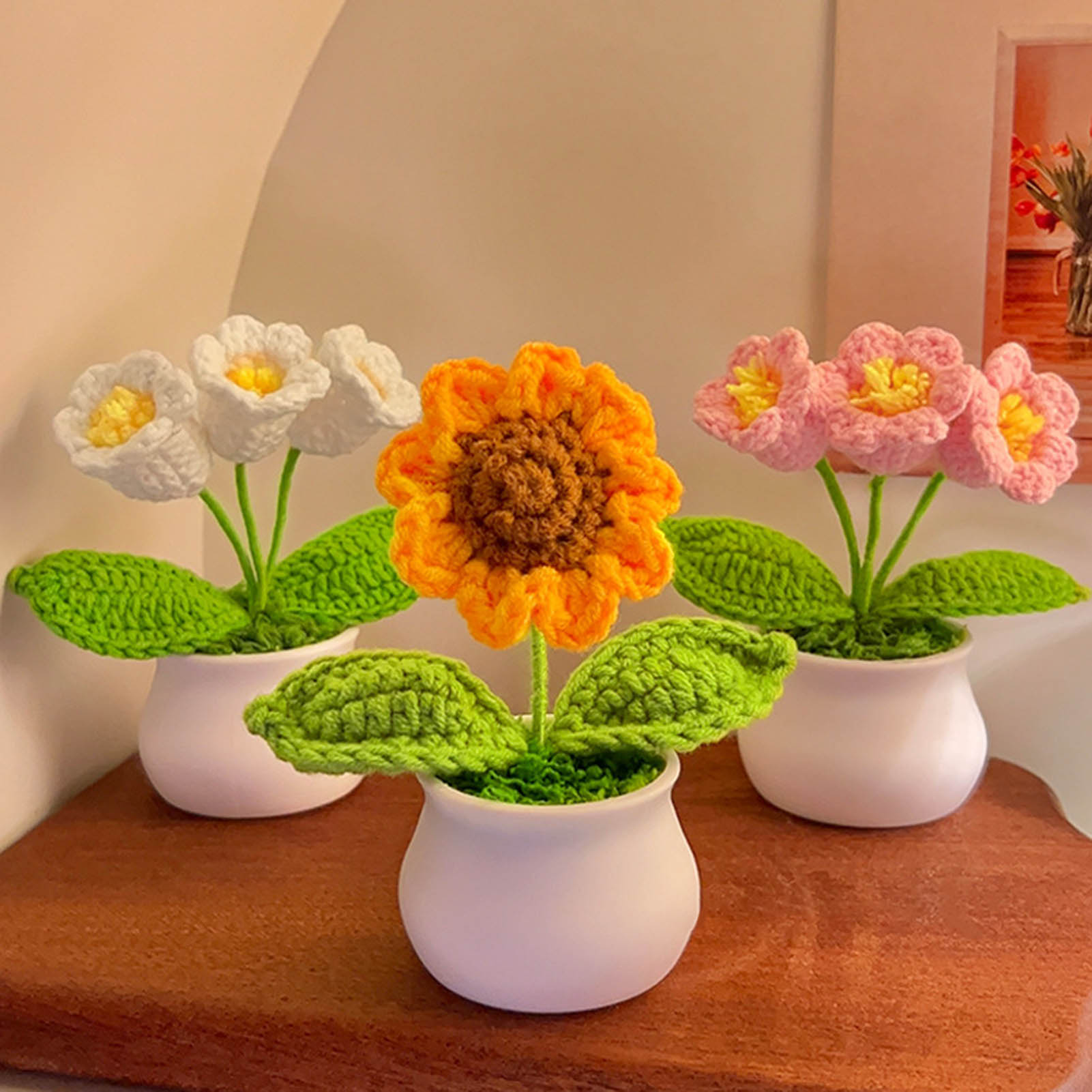 โครเชต์ดอกไม้น่ารัก Little Pot - Gardening Tools Cute บทวิจารณ์และราคา
