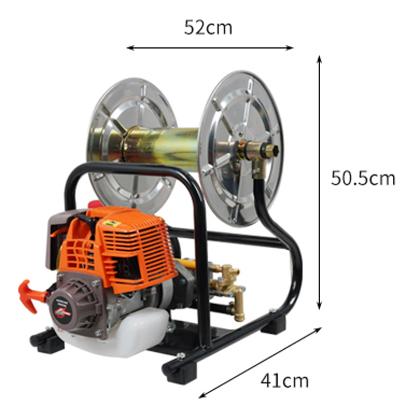 เครื่องพ่นยาแบบม้วนและท่อในตัว - Gardening Tools Youtube บทวิจารณ์และราคา