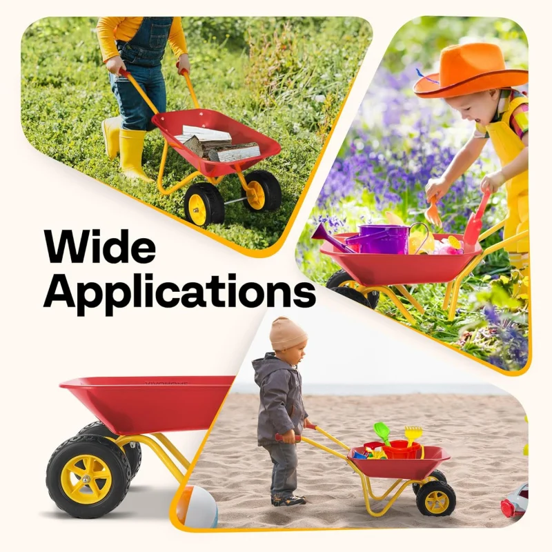 รถเข็นเด็กสำหรับทำสวน พร้อมชุด - Gardening Tools Set Gift บทวิจารณ์และราคา