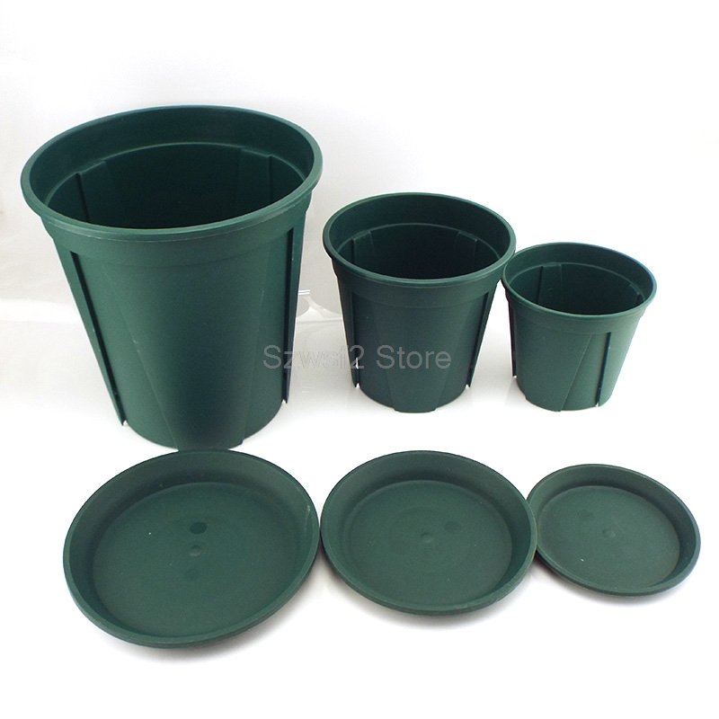 ถาดรองกระถางต้นไม้พลาสติกสีเขี - Gardening Tools Cute บทวิจารณ์และราคา