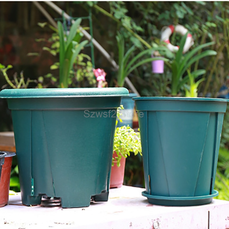 ถาดรองกระถางต้นไม้พลาสติกสีเขี - Gardening Tools Cute บทวิจารณ์และราคา