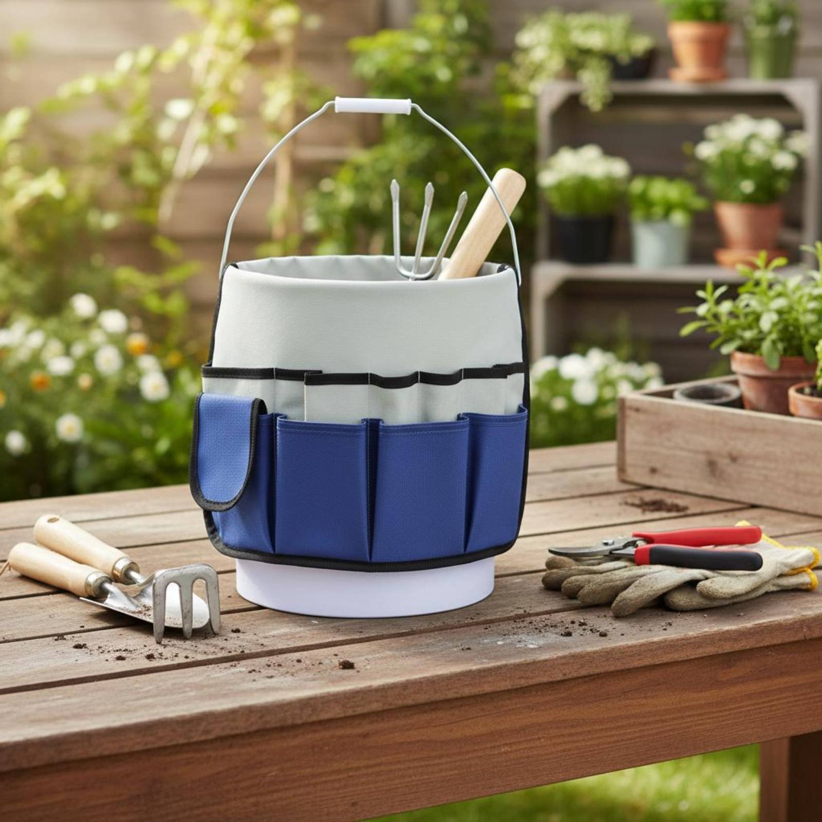 กระเป๋าใส่อุปกรณ์ทำสวน ความจุข - Gardening Tools Organizer บทวิจารณ์และราคา